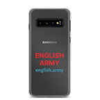 ENGLISH ARMY - Clear Case For Samsung®