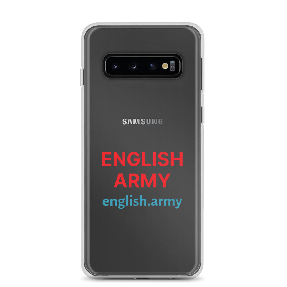 ENGLISH ARMY - Clear Case For Samsung®