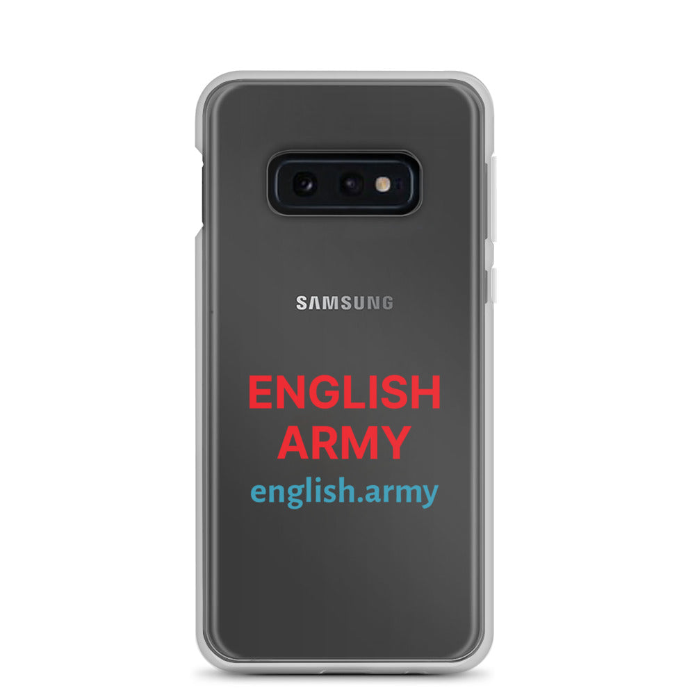 ENGLISH ARMY - Clear Case For Samsung®