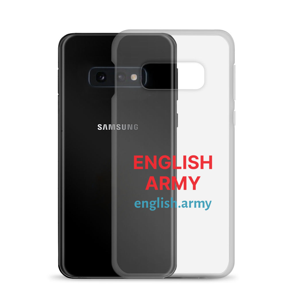 ENGLISH ARMY - Clear Case For Samsung®