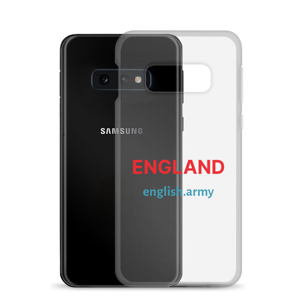 ENGLAND - Clear Case For Samsung®