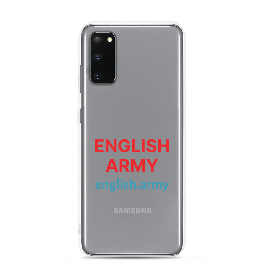 ENGLISH ARMY - Clear Case For Samsung®