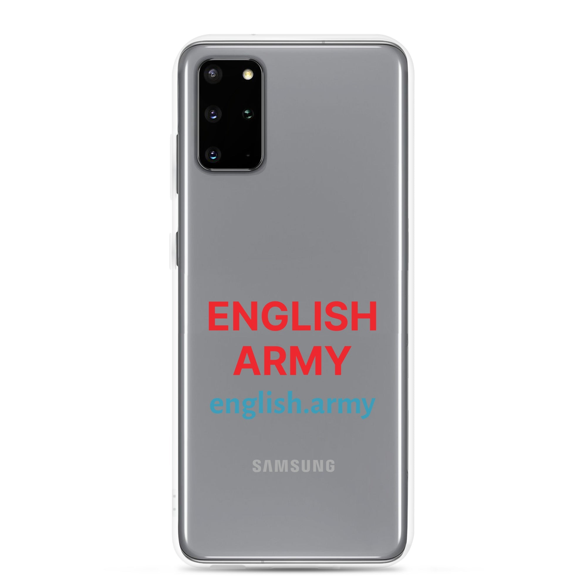 ENGLISH ARMY - Clear Case For Samsung®