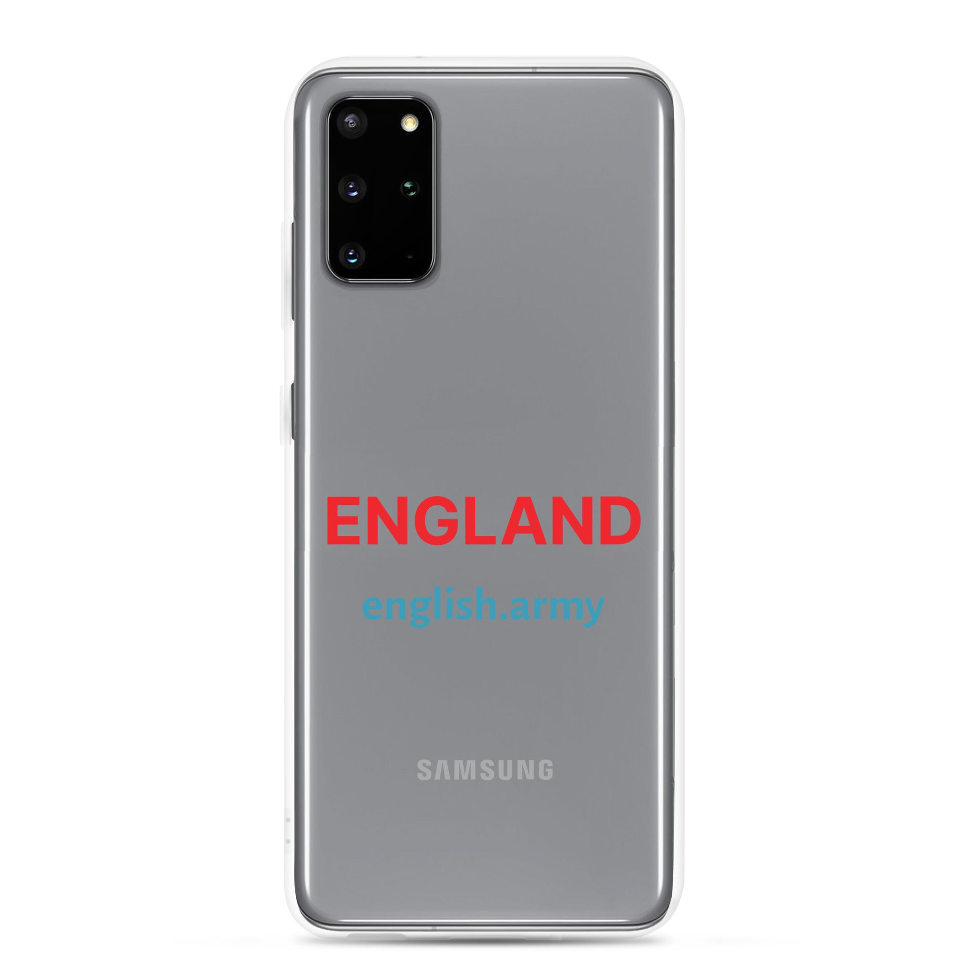 ENGLAND - Clear Case For Samsung®