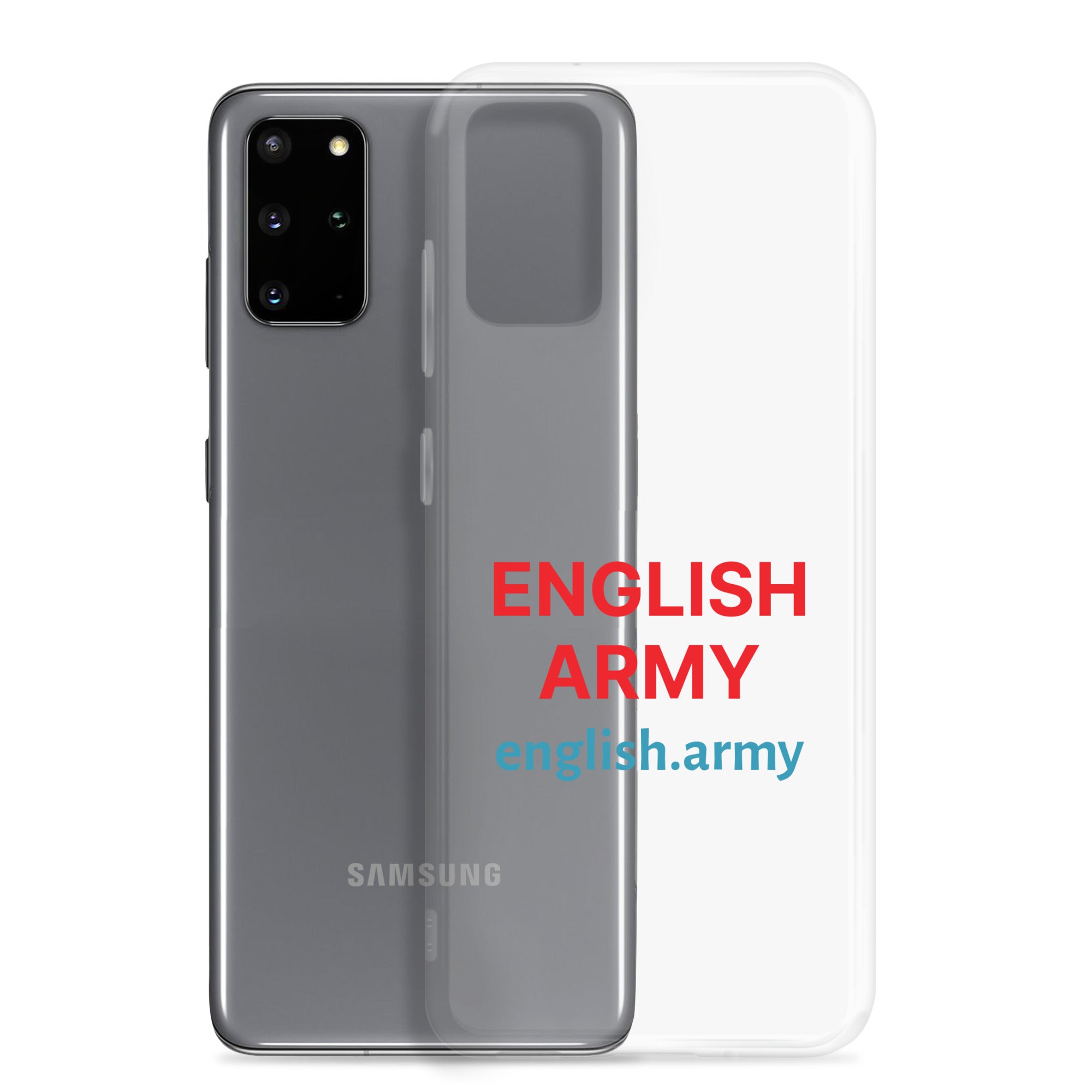 ENGLISH ARMY - Clear Case For Samsung®