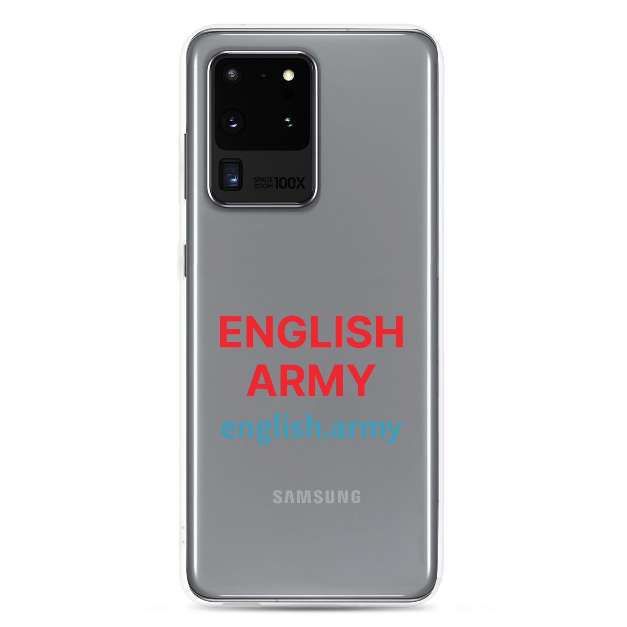 ENGLISH ARMY - Clear Case For Samsung®