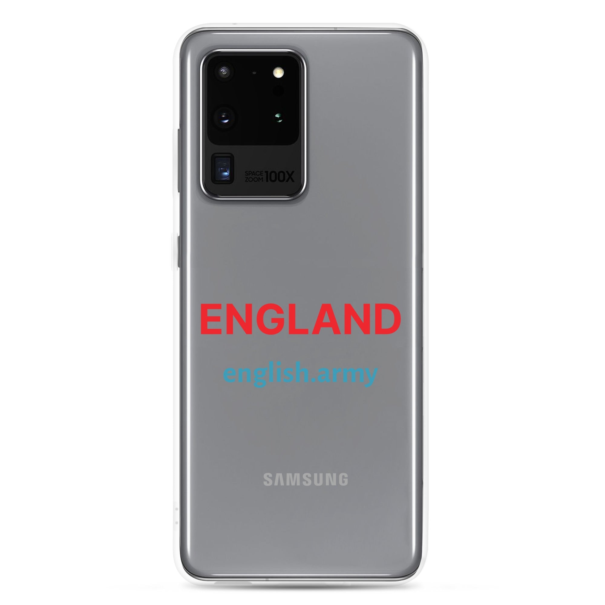 ENGLAND - Clear Case For Samsung®