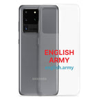 ENGLISH ARMY - Clear Case For Samsung®