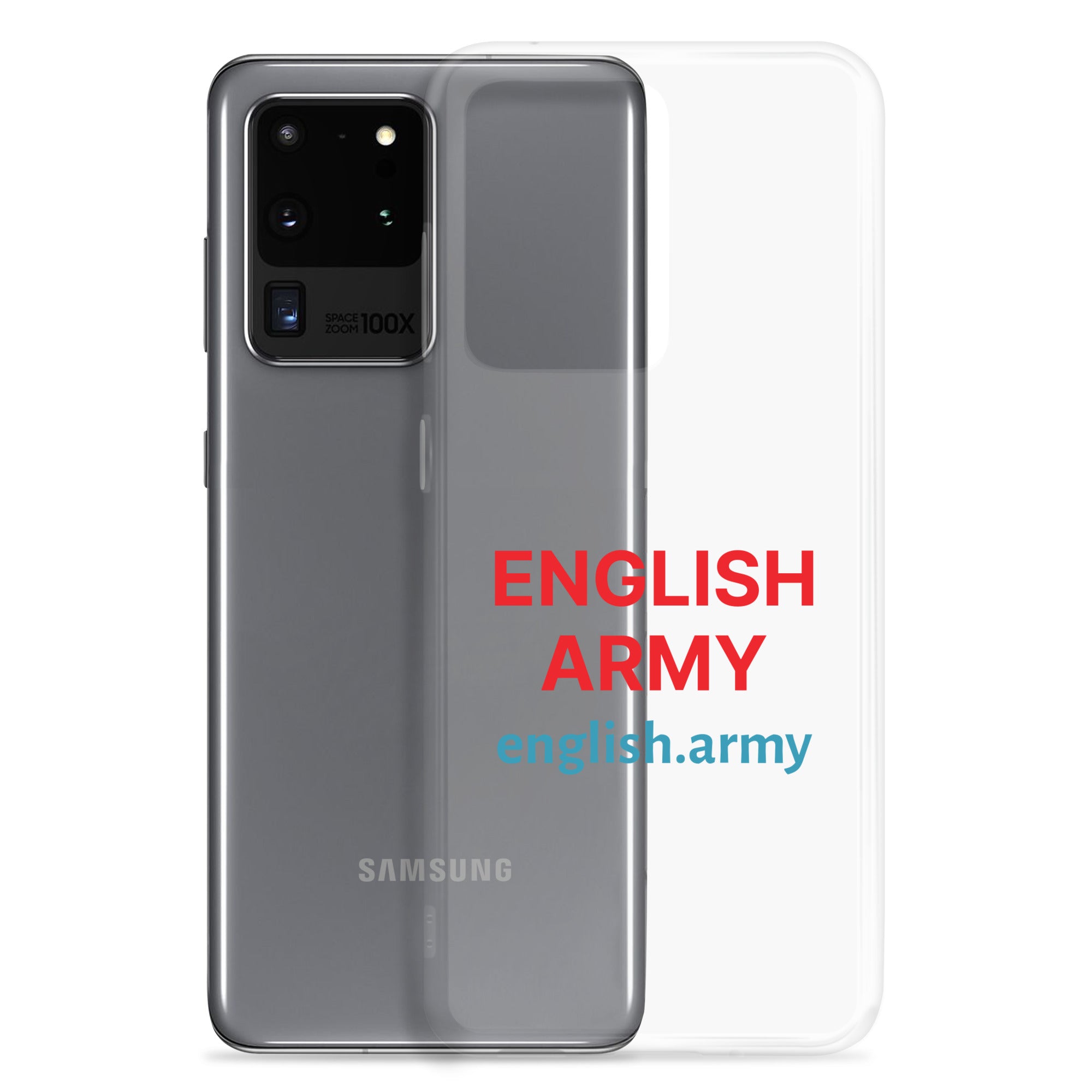 ENGLISH ARMY - Clear Case For Samsung®