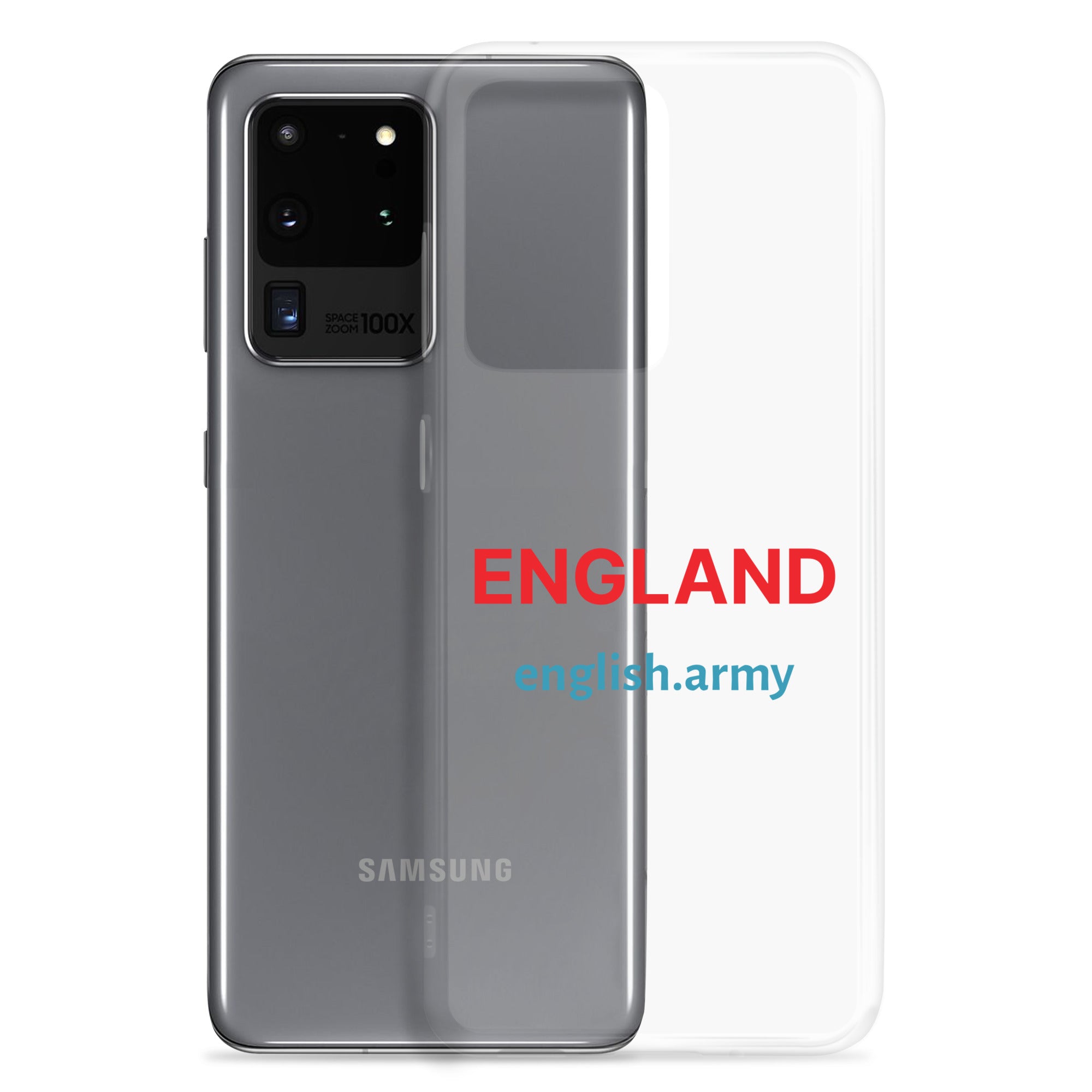 ENGLAND - Clear Case For Samsung®