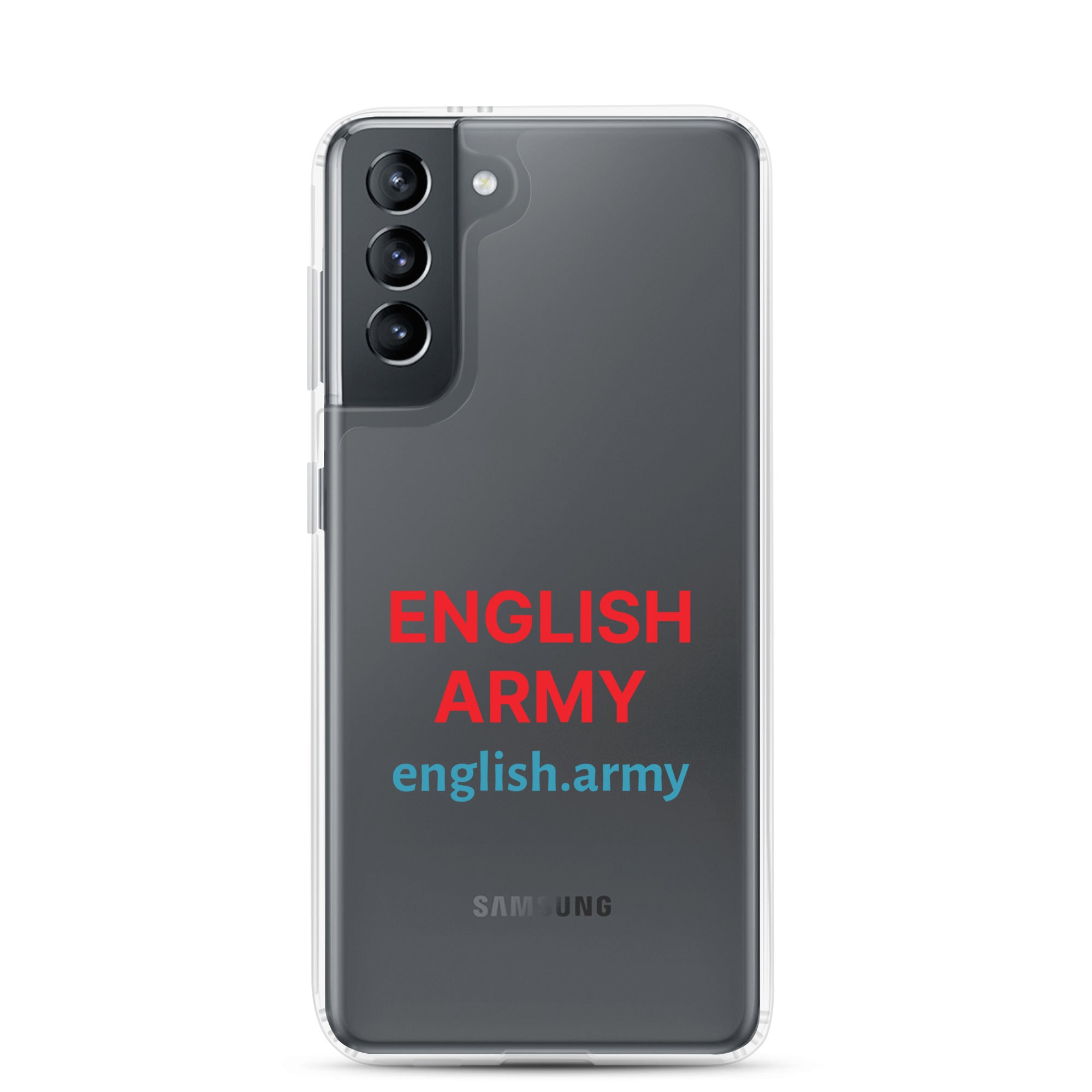 ENGLISH ARMY - Clear Case For Samsung®