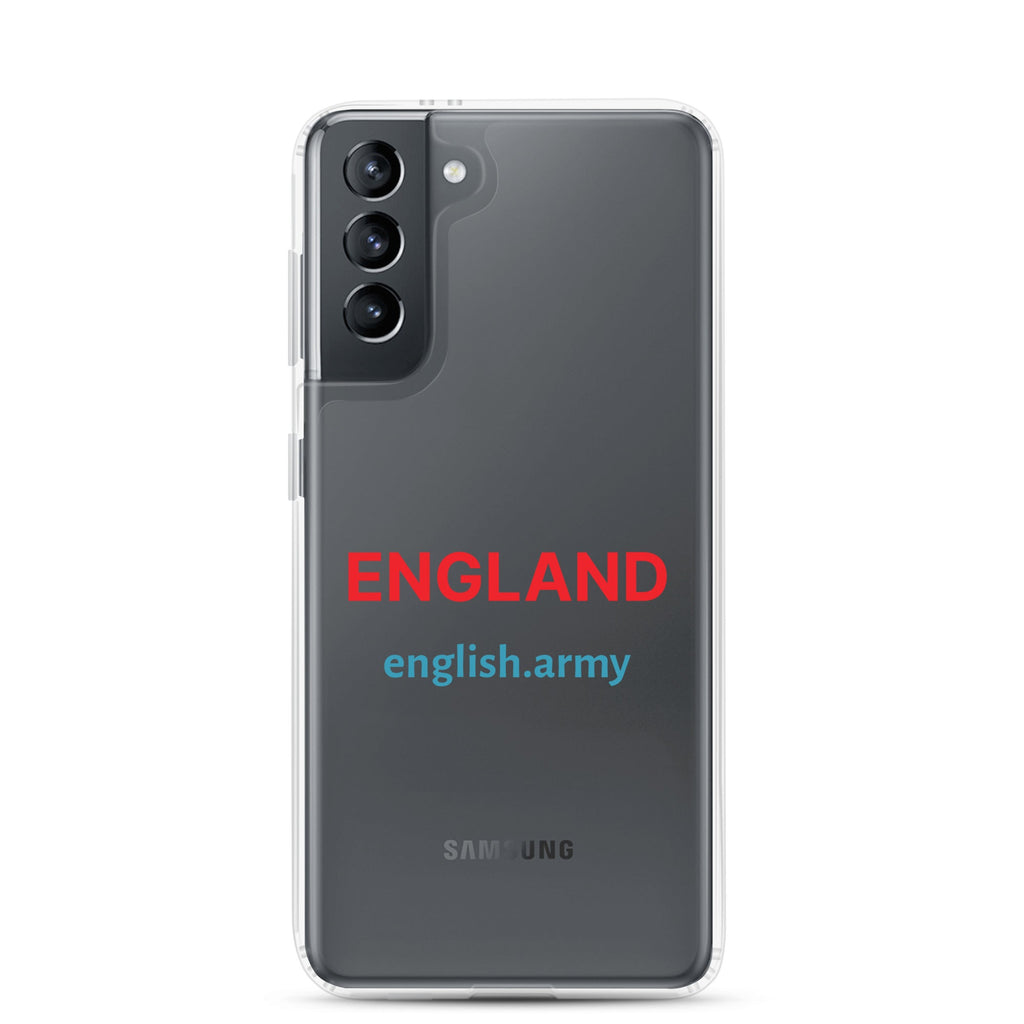 ENGLAND - Clear Case For Samsung®