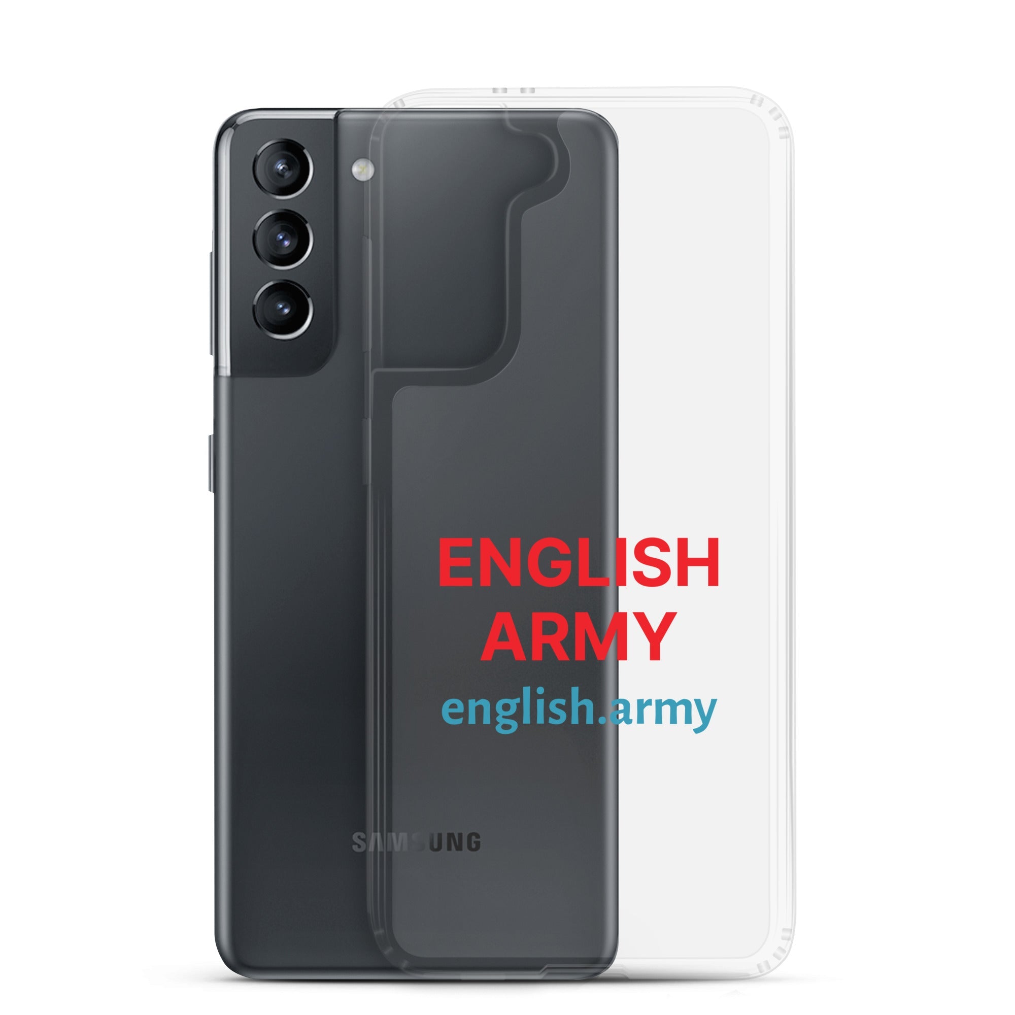 ENGLISH ARMY - Clear Case For Samsung®