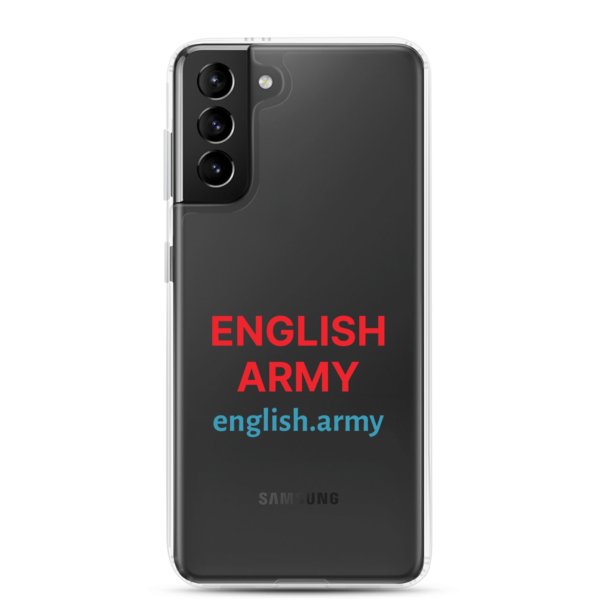 ENGLISH ARMY - Clear Case For Samsung®