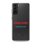 ENGLAND - Clear Case For Samsung®