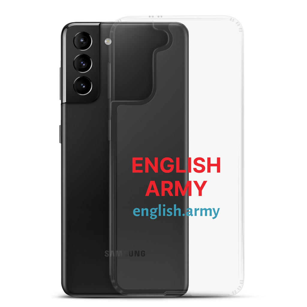 ENGLISH ARMY - Clear Case For Samsung®
