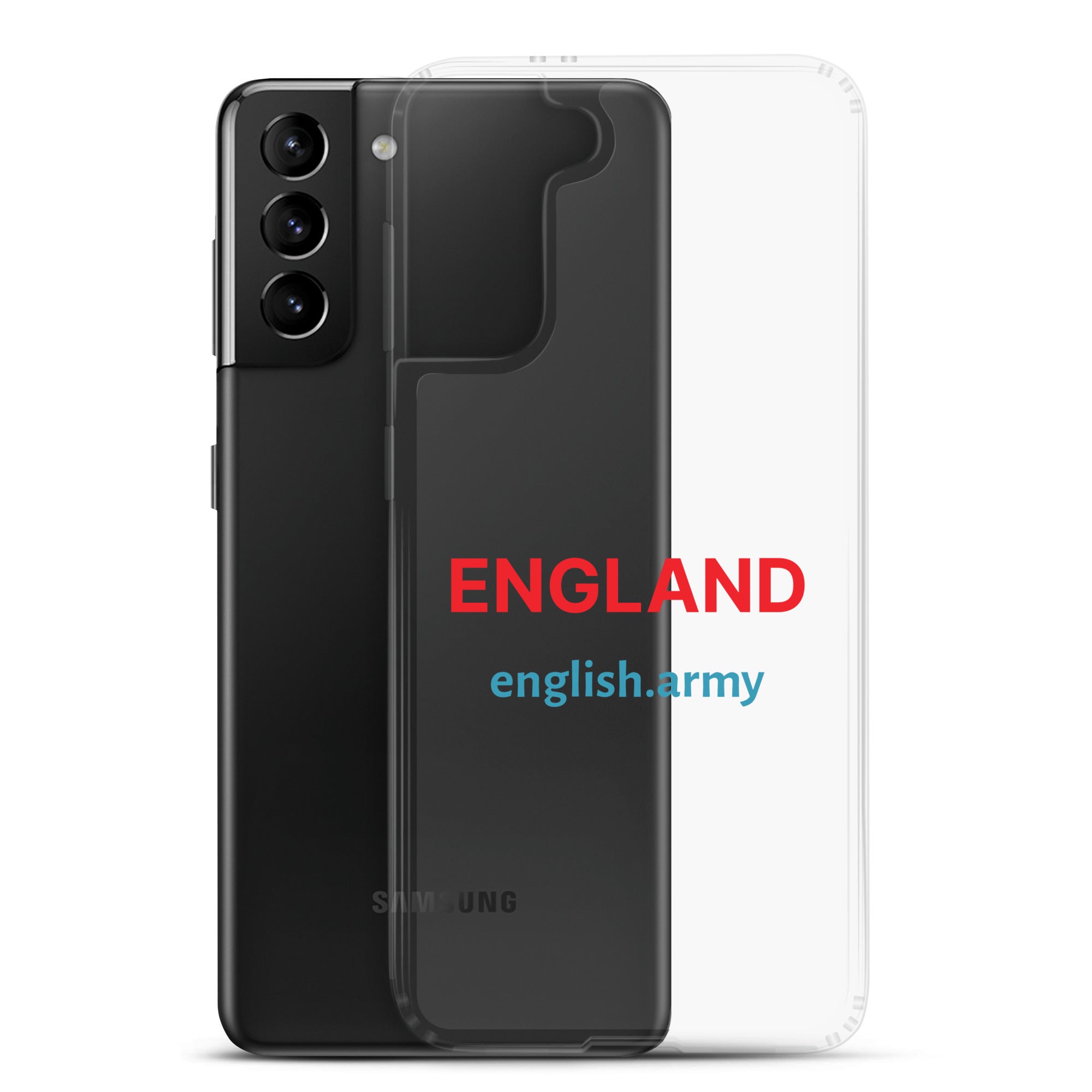 ENGLAND - Clear Case For Samsung®