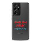 ENGLISH ARMY - Clear Case For Samsung®