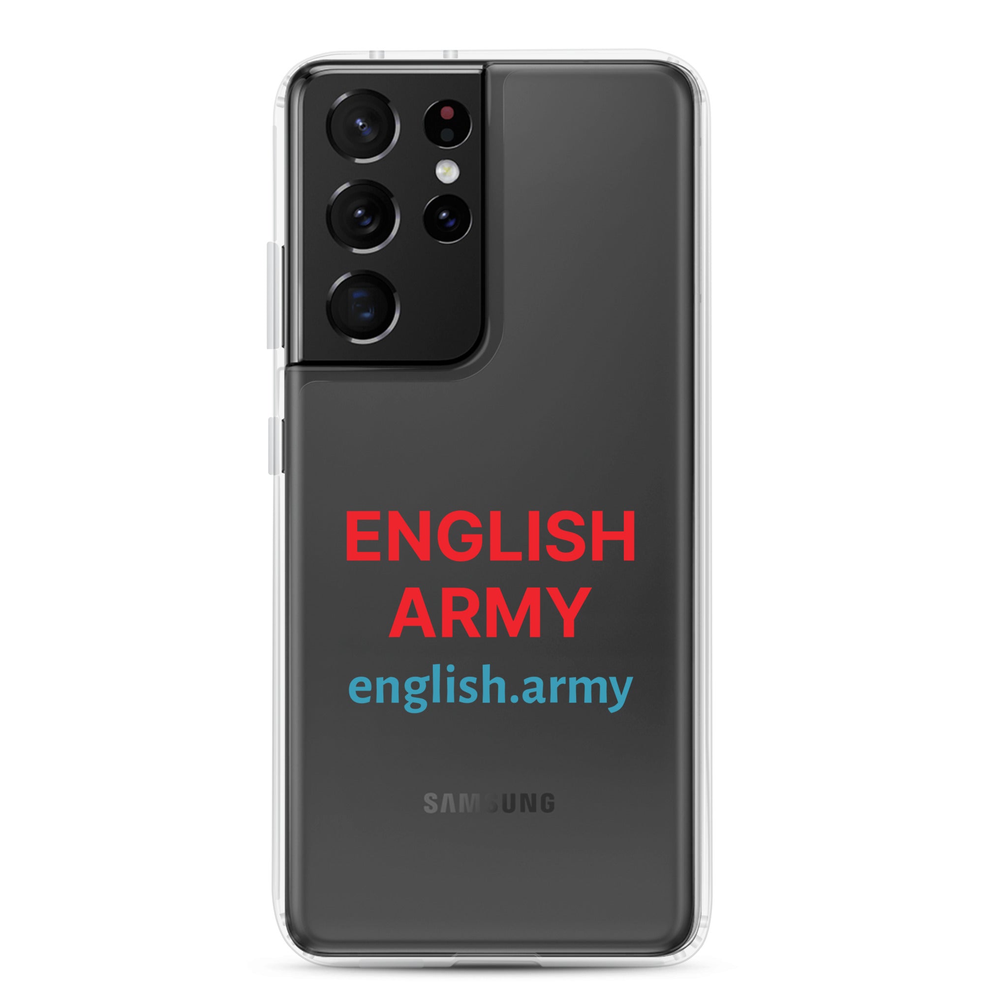 ENGLISH ARMY - Clear Case For Samsung®