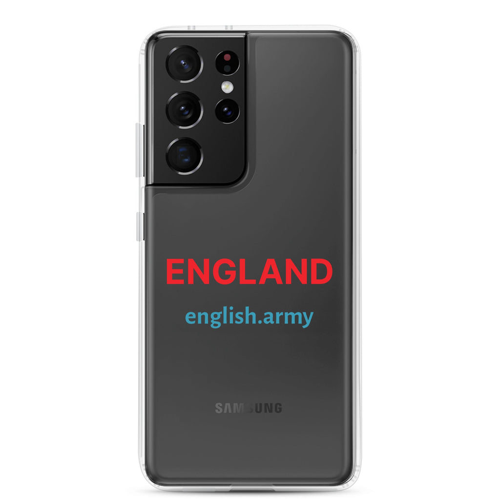ENGLAND - Clear Case For Samsung®