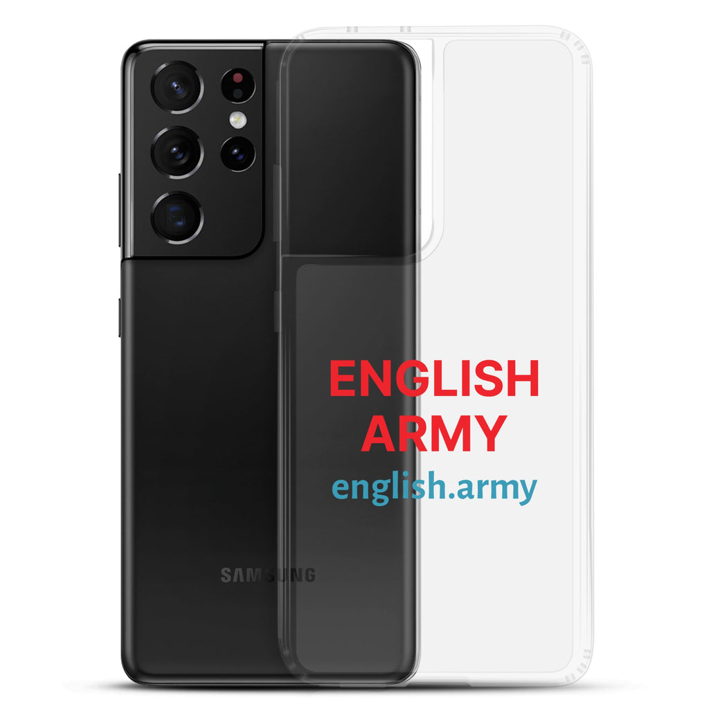ENGLISH ARMY - Clear Case For Samsung®