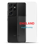 ENGLAND - Clear Case For Samsung®