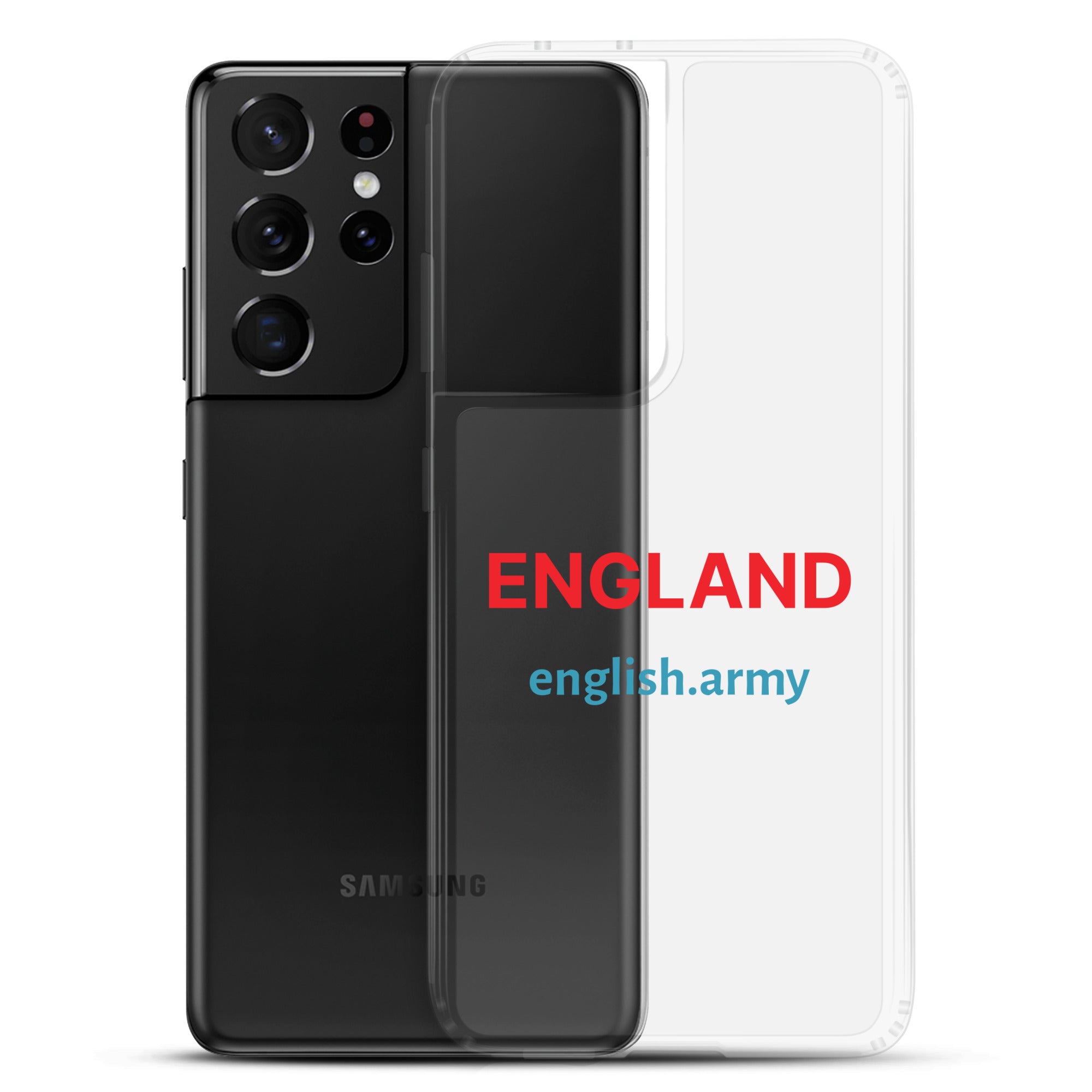 ENGLAND - Clear Case For Samsung®