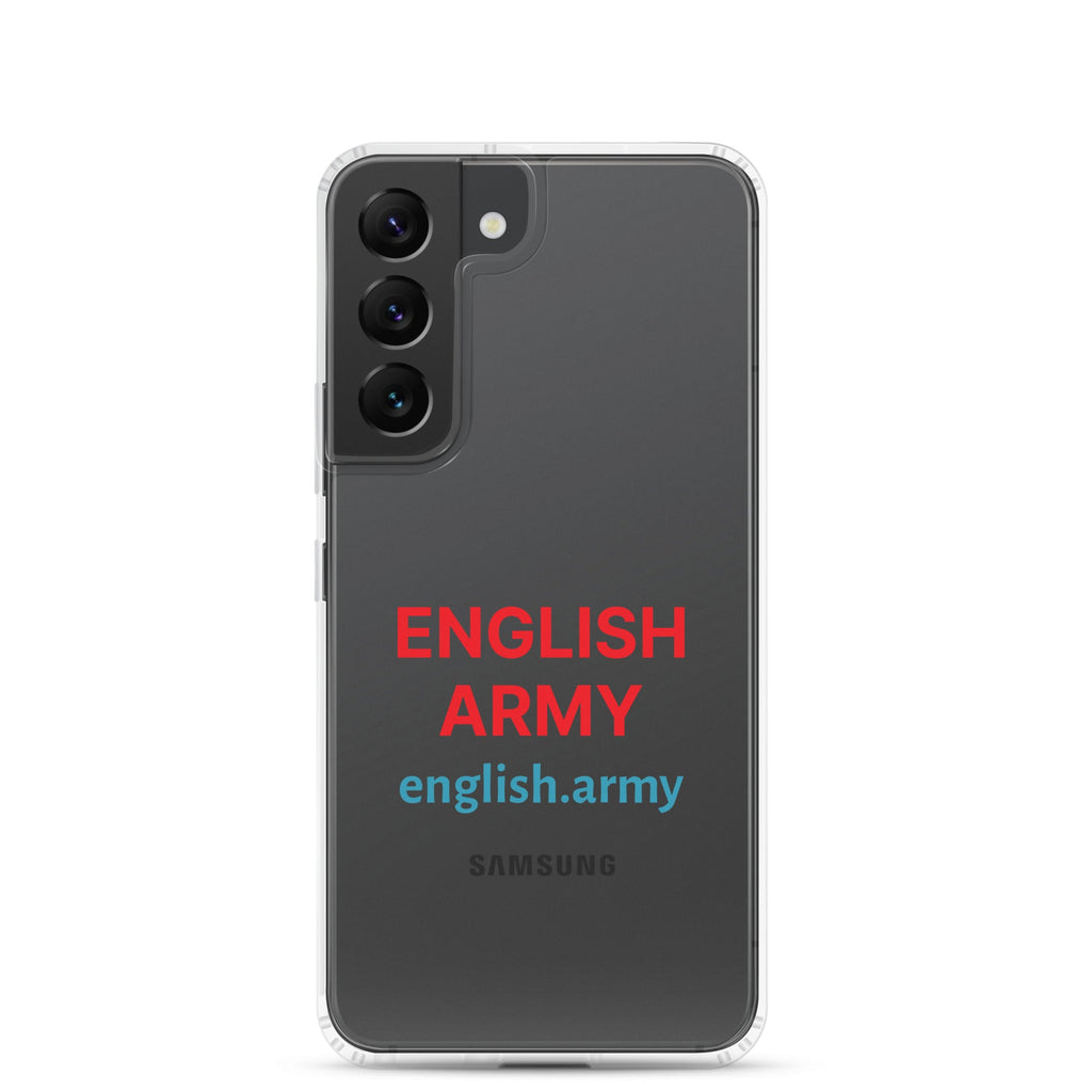 ENGLISH ARMY - Clear Case For Samsung®