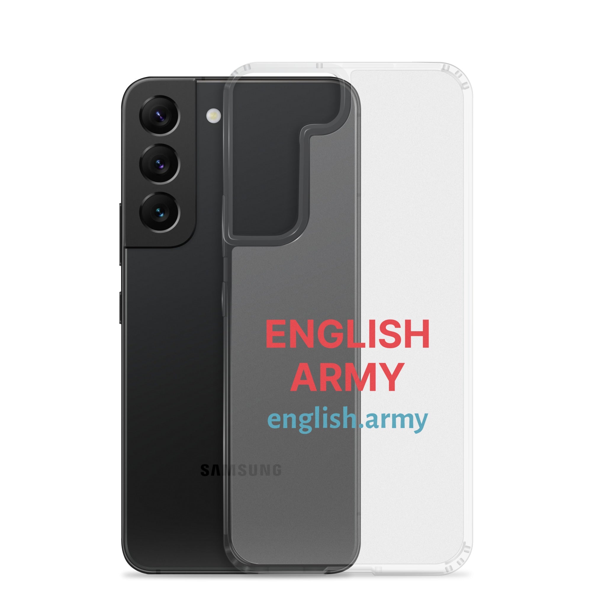 ENGLISH ARMY - Clear Case For Samsung®