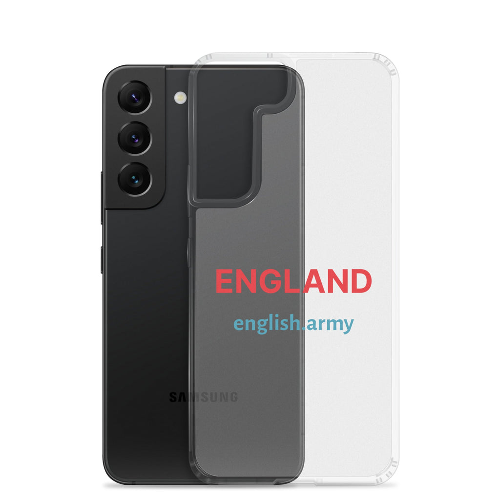 ENGLAND - Clear Case For Samsung®