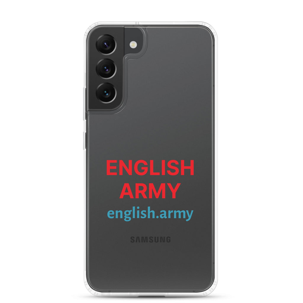 ENGLISH ARMY - Clear Case For Samsung®