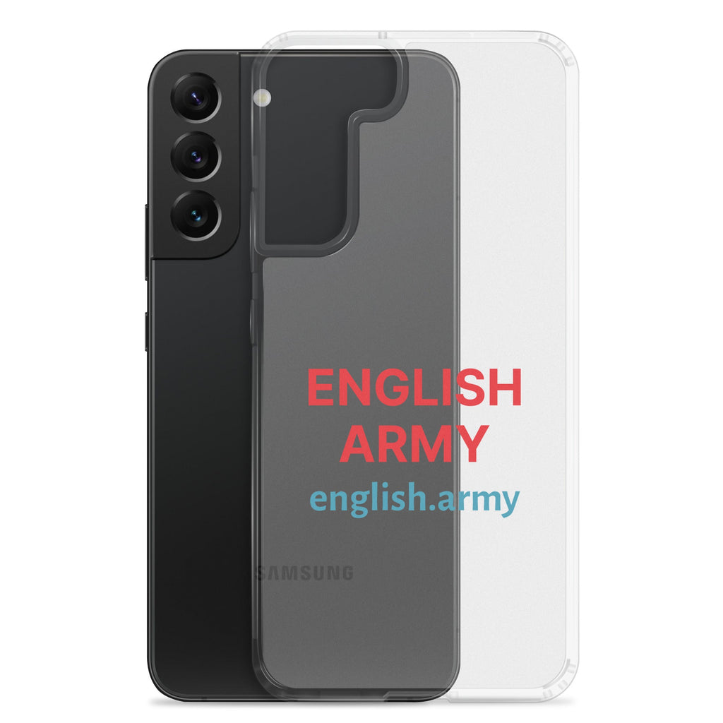 ENGLISH ARMY - Clear Case For Samsung®