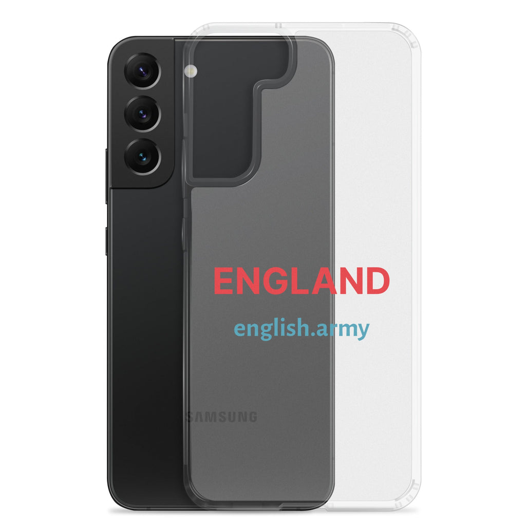 ENGLAND - Clear Case For Samsung®