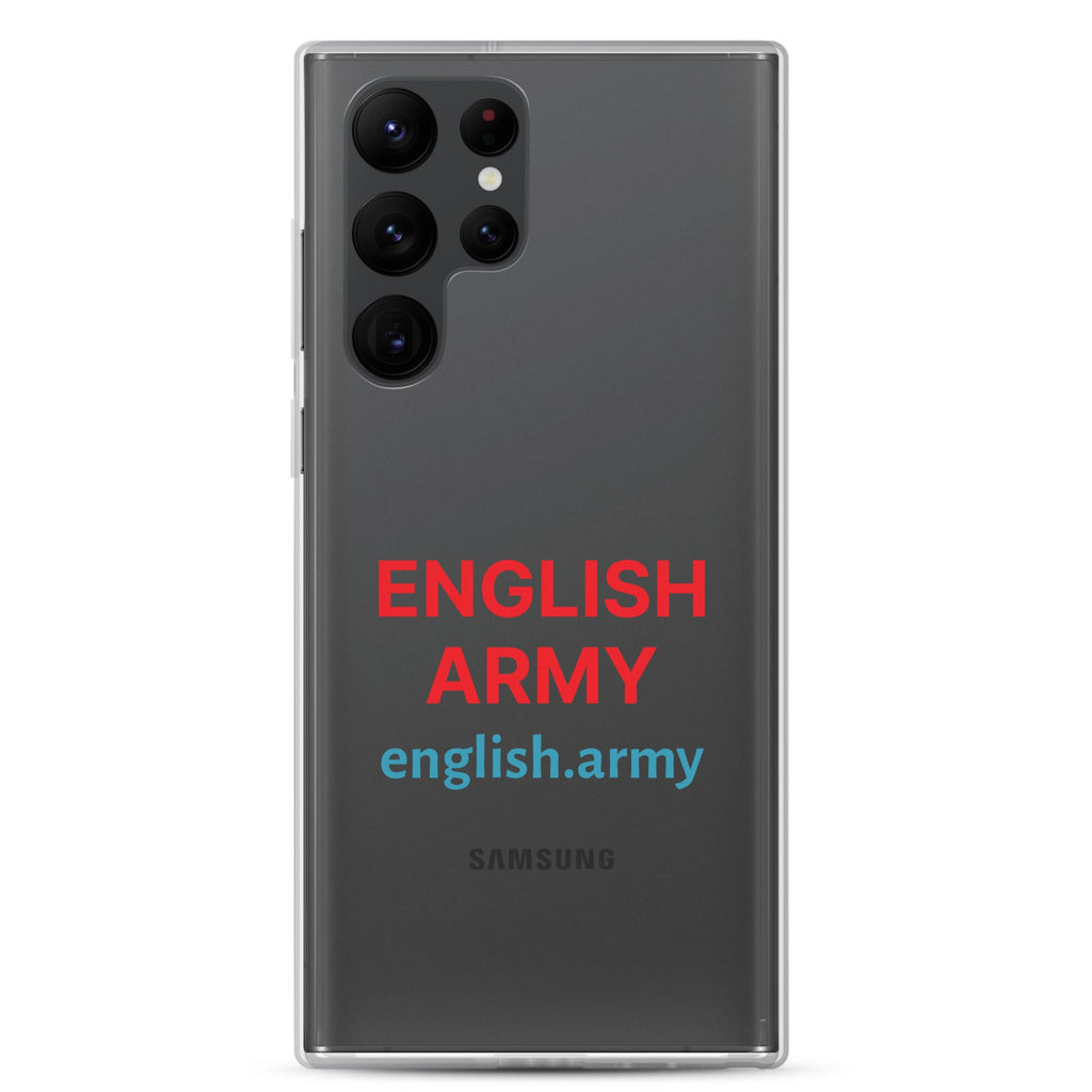 ENGLISH ARMY - Clear Case For Samsung®
