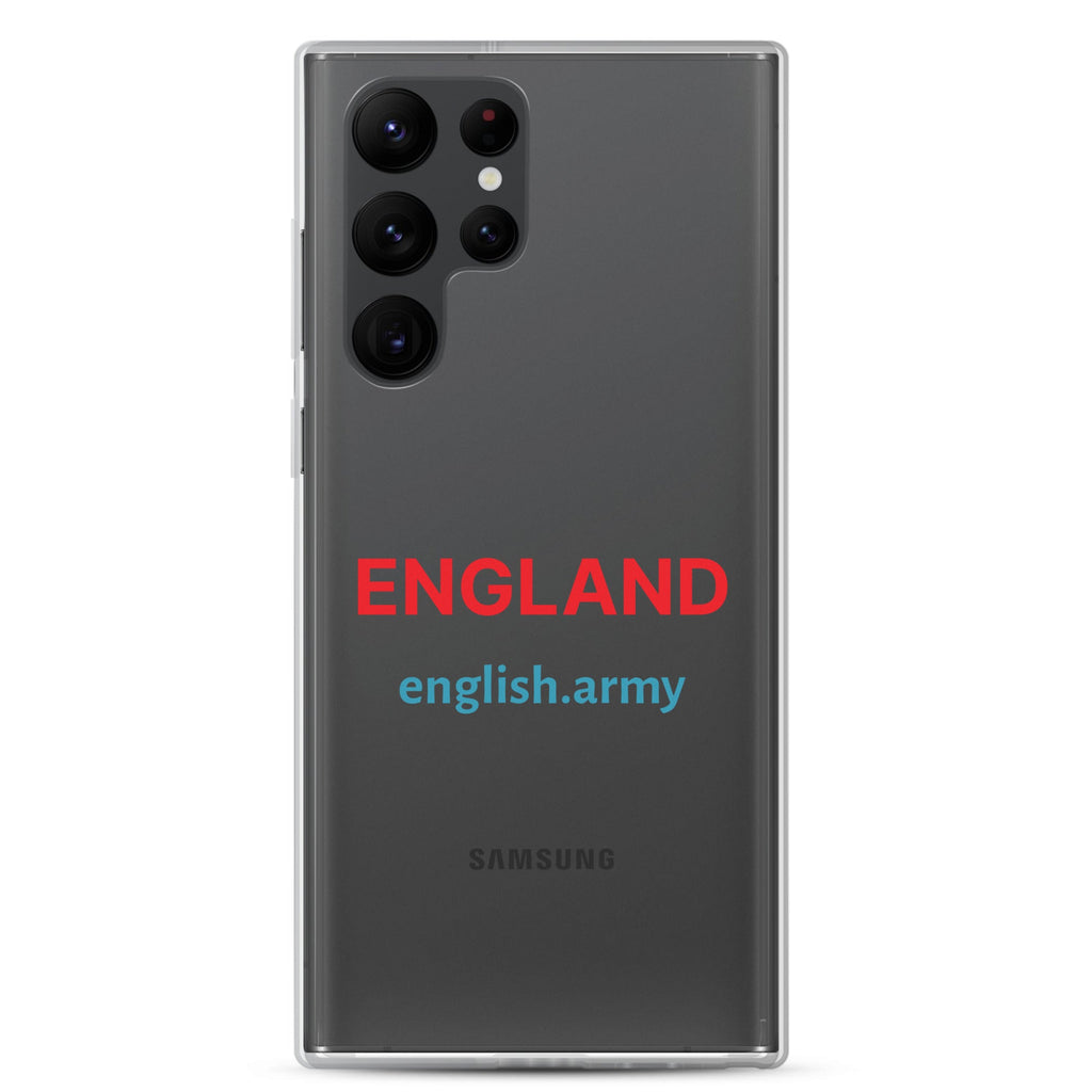 ENGLAND - Clear Case For Samsung®