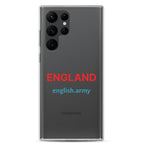 ENGLAND - Clear Case For Samsung®