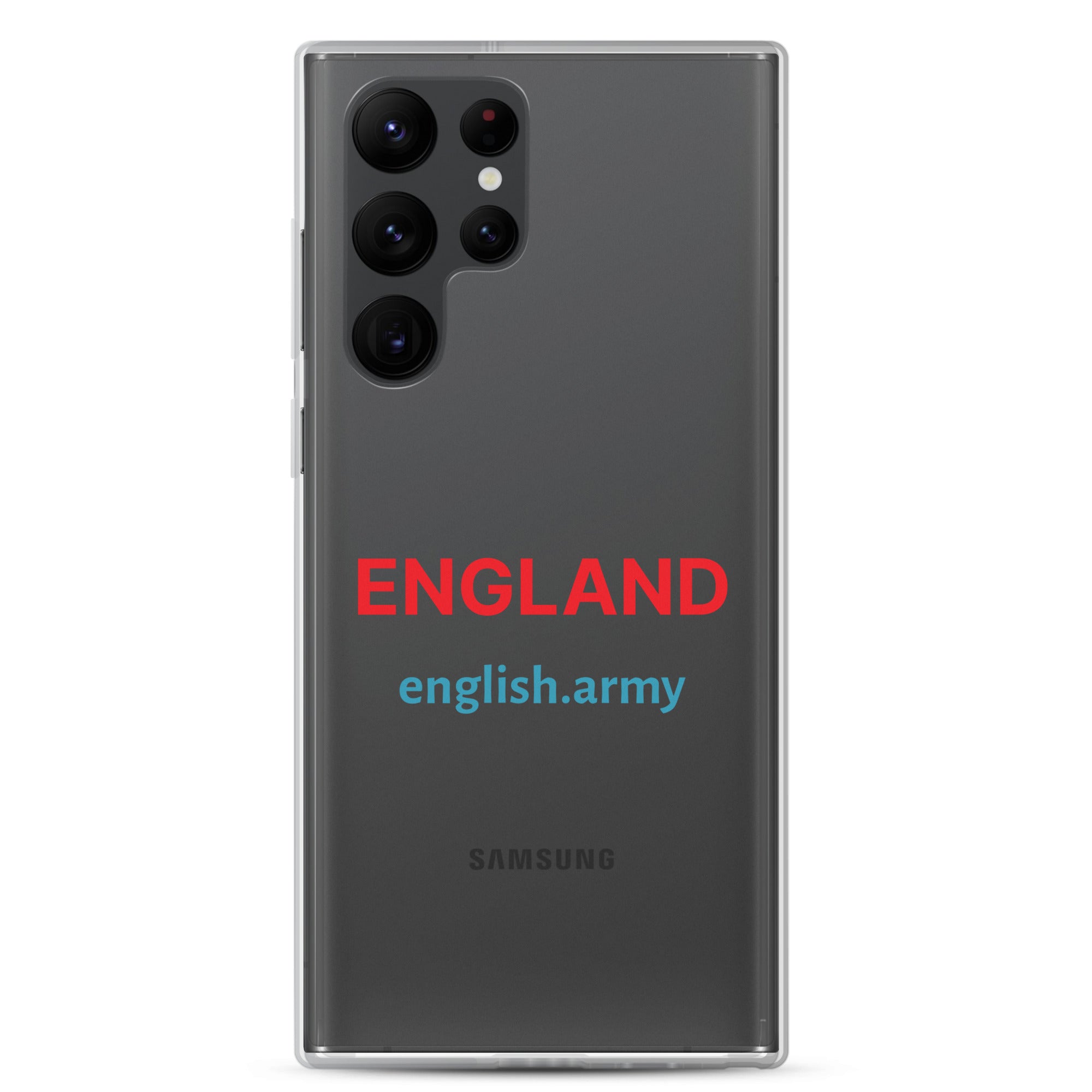 ENGLAND - Clear Case For Samsung®