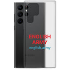 ENGLISH ARMY - Clear Case For Samsung®