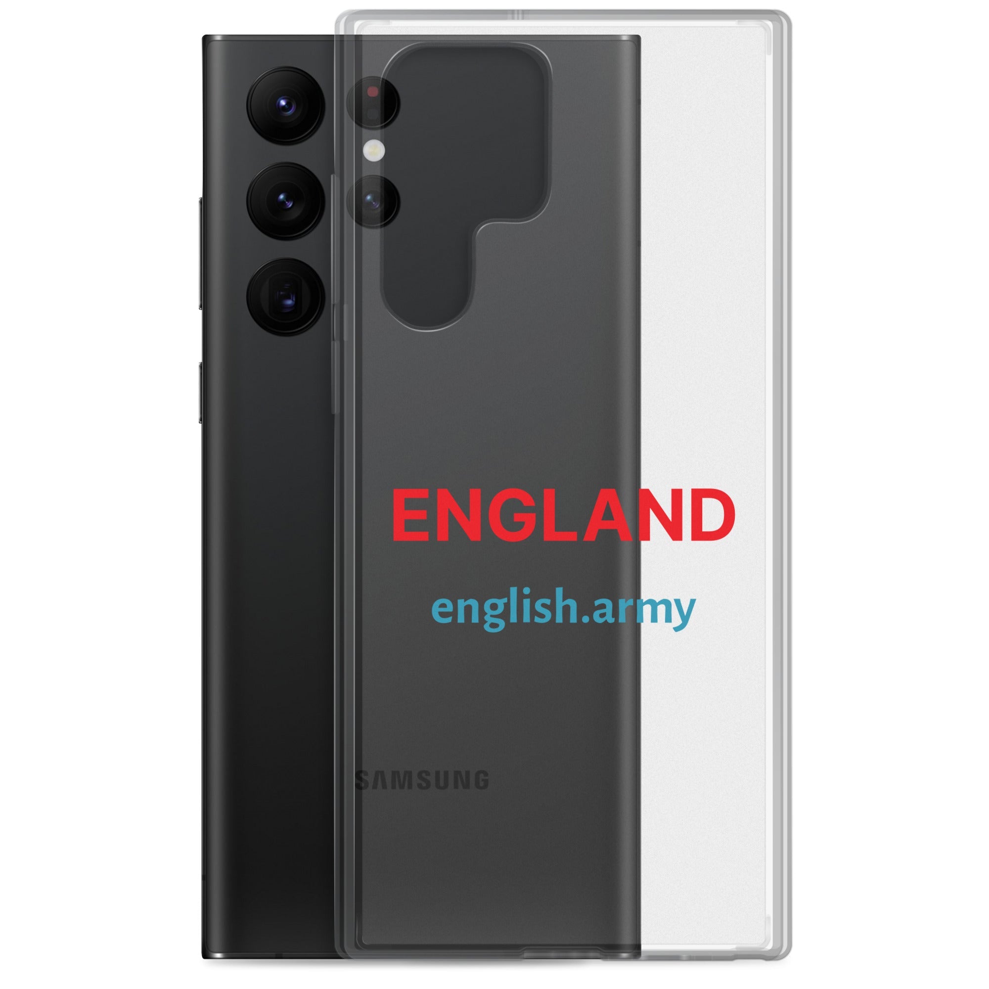 ENGLAND - Clear Case For Samsung®