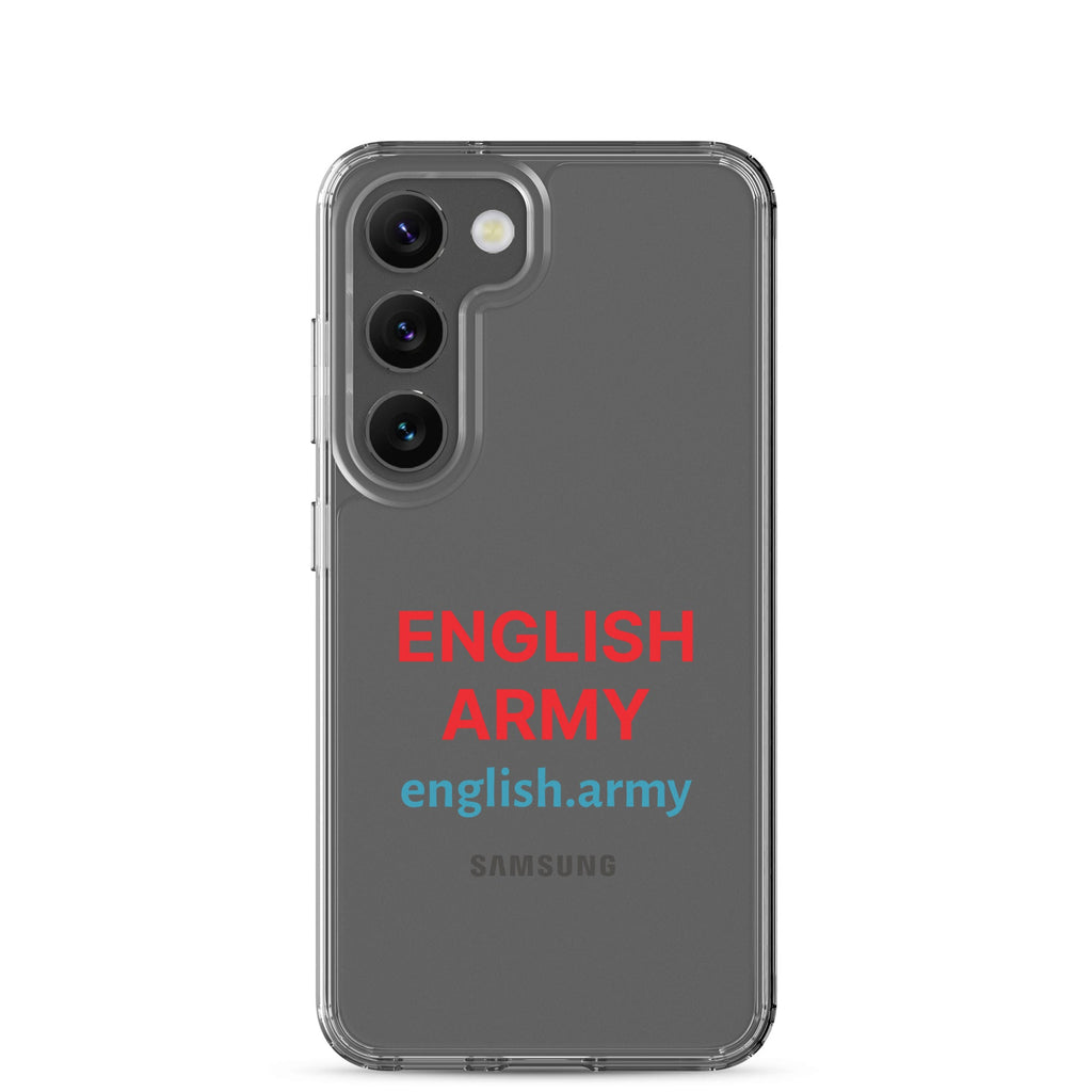 ENGLISH ARMY - Clear Case For Samsung®