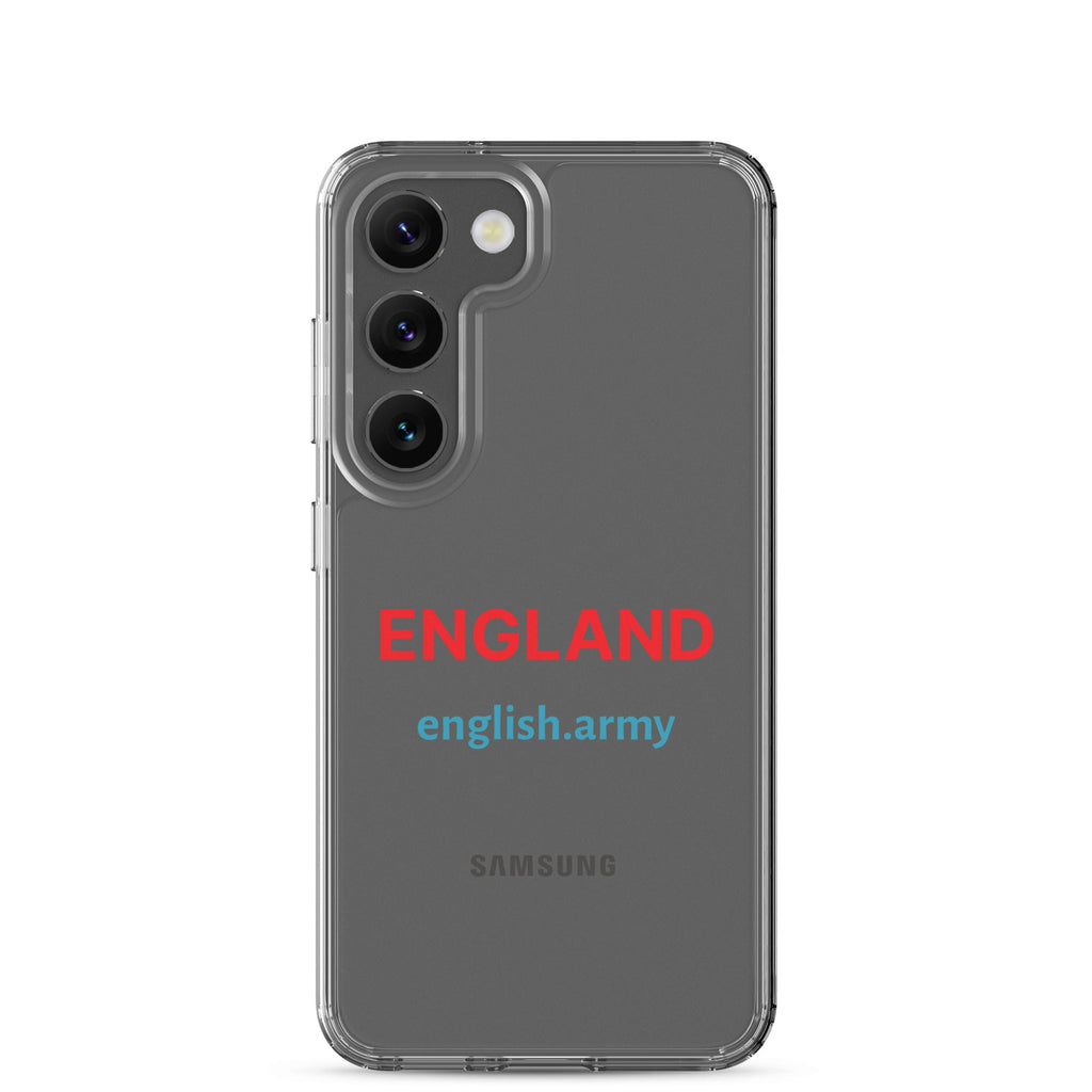 ENGLAND - Clear Case For Samsung®