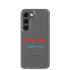 ENGLAND - Clear Case For Samsung®