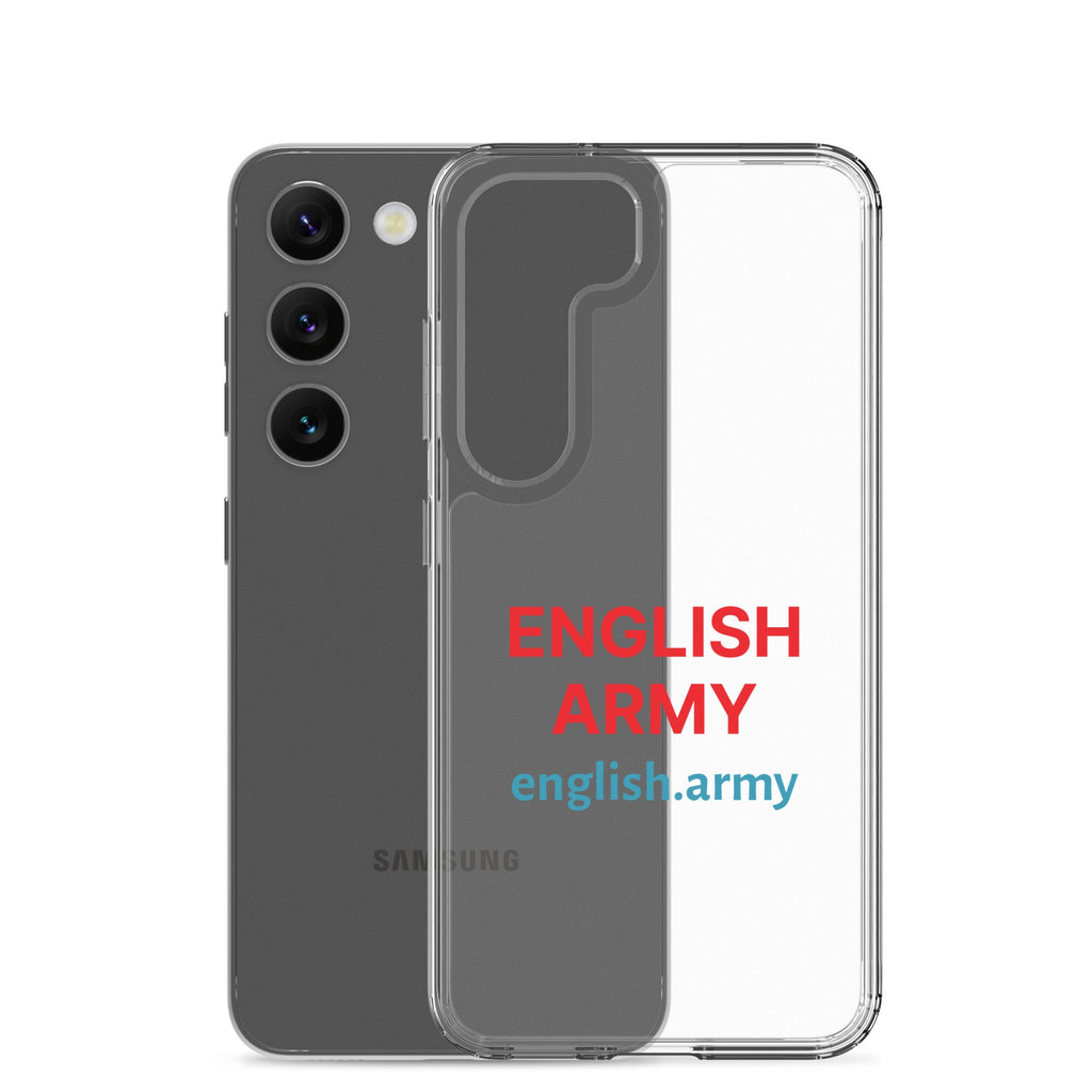 ENGLISH ARMY - Clear Case For Samsung®