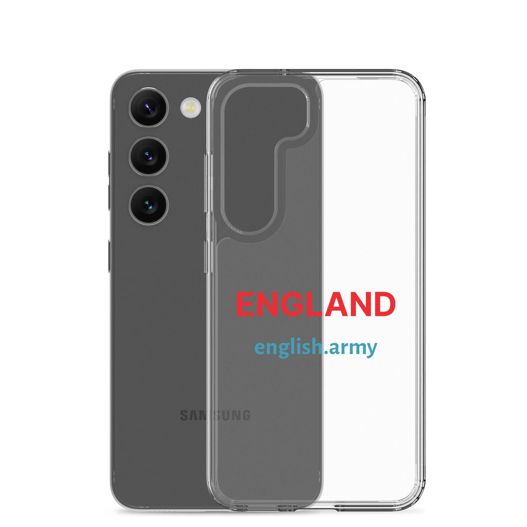ENGLAND - Clear Case For Samsung®
