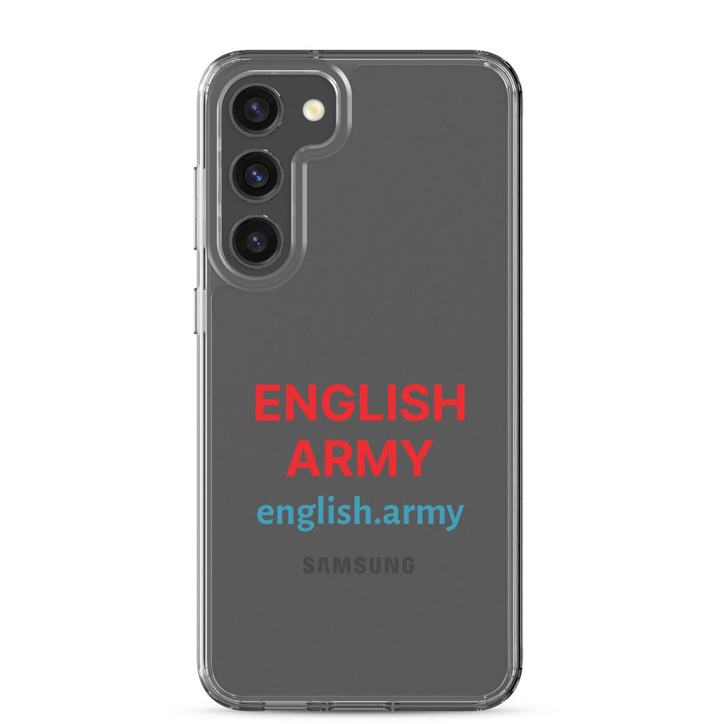 ENGLISH ARMY - Clear Case For Samsung®