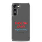 ENGLISH ARMY - Clear Case For Samsung®