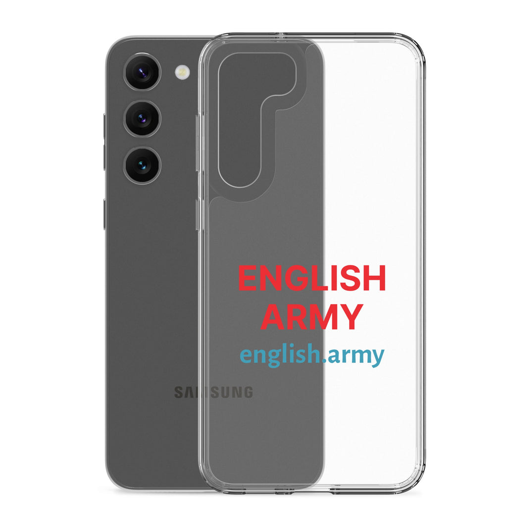 ENGLISH ARMY - Clear Case For Samsung®