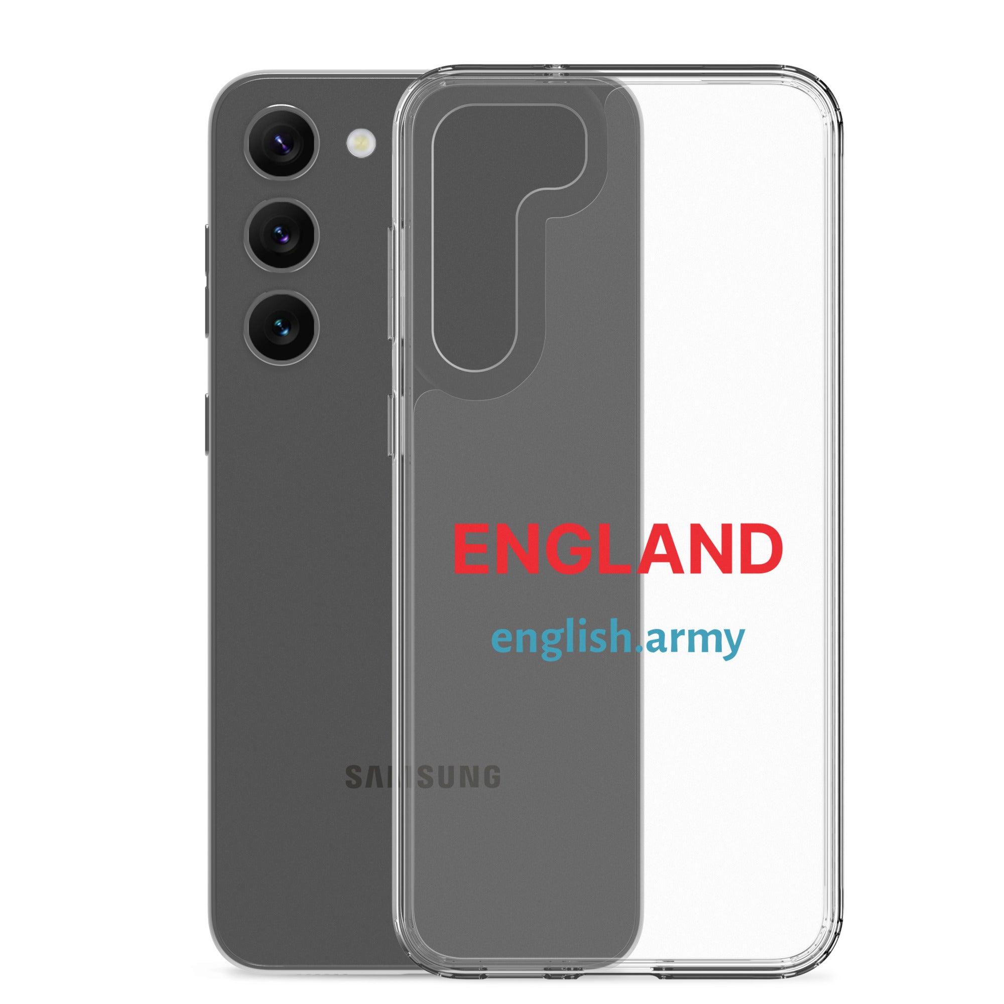 ENGLAND - Clear Case For Samsung®