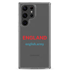 ENGLAND - Clear Case For Samsung®