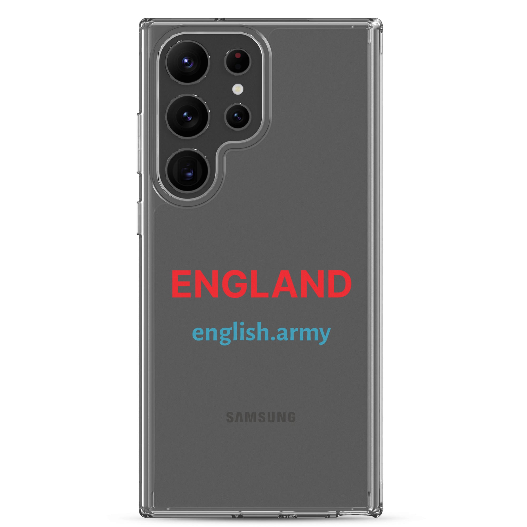 ENGLAND - Clear Case For Samsung®